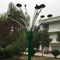 Led Outdoor Solar Tree lights with lighting  USB or WiFi