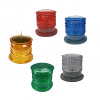 Solar Powered Aviation obstruction warning light, tower crane aviation light