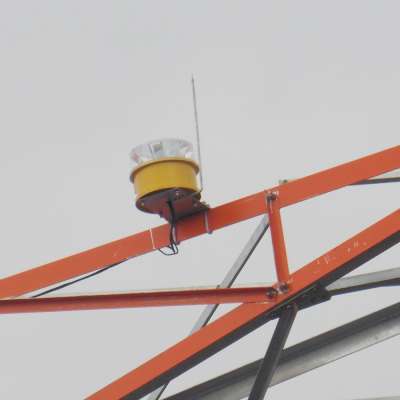 ICAO Medium Intensity Flashing Red Tower Obstruction Light Night Marking LED Aircraft Warning Light for Tower